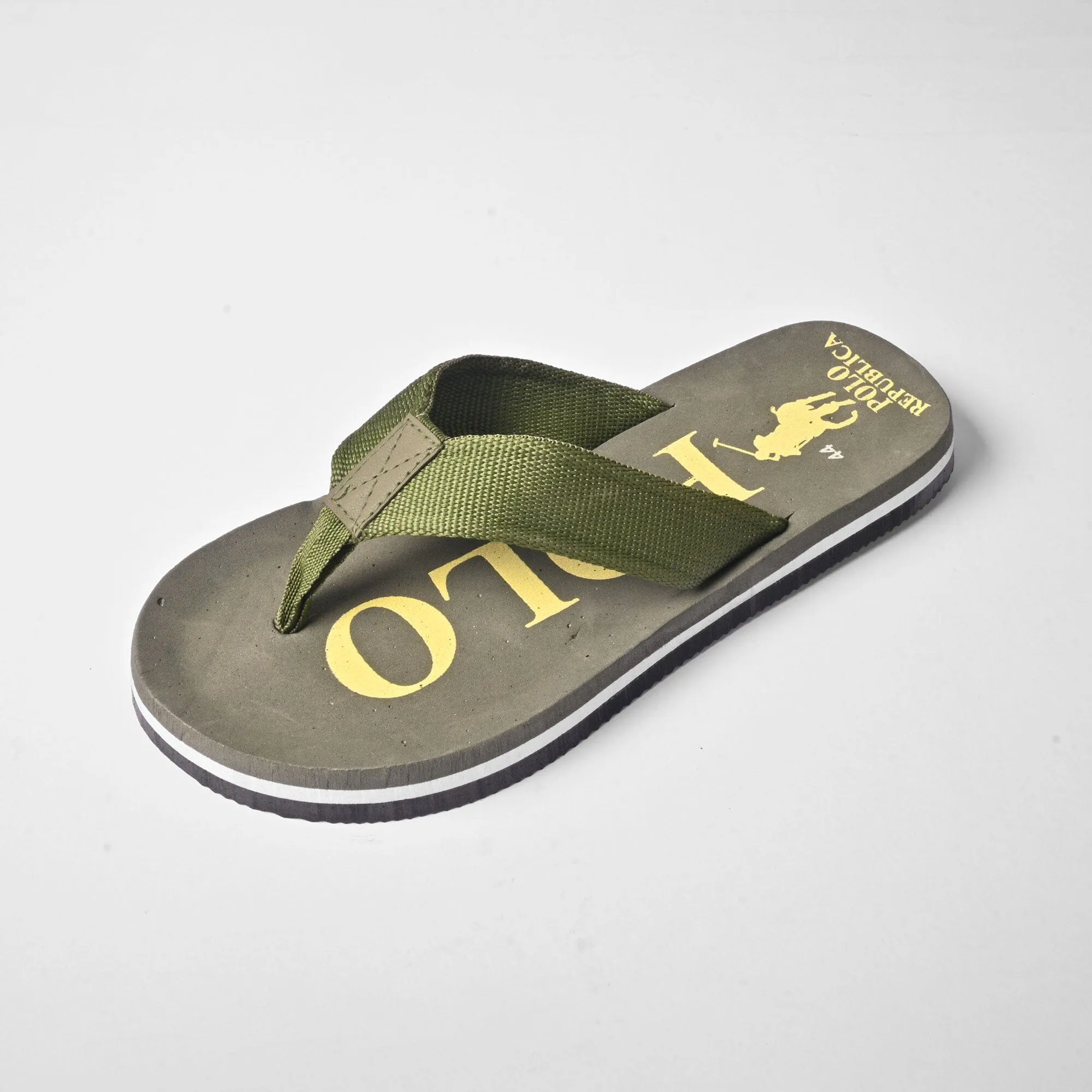 Polo Republica Men's Polo Pony Ultra-Light Soft Flip Flops Slippers