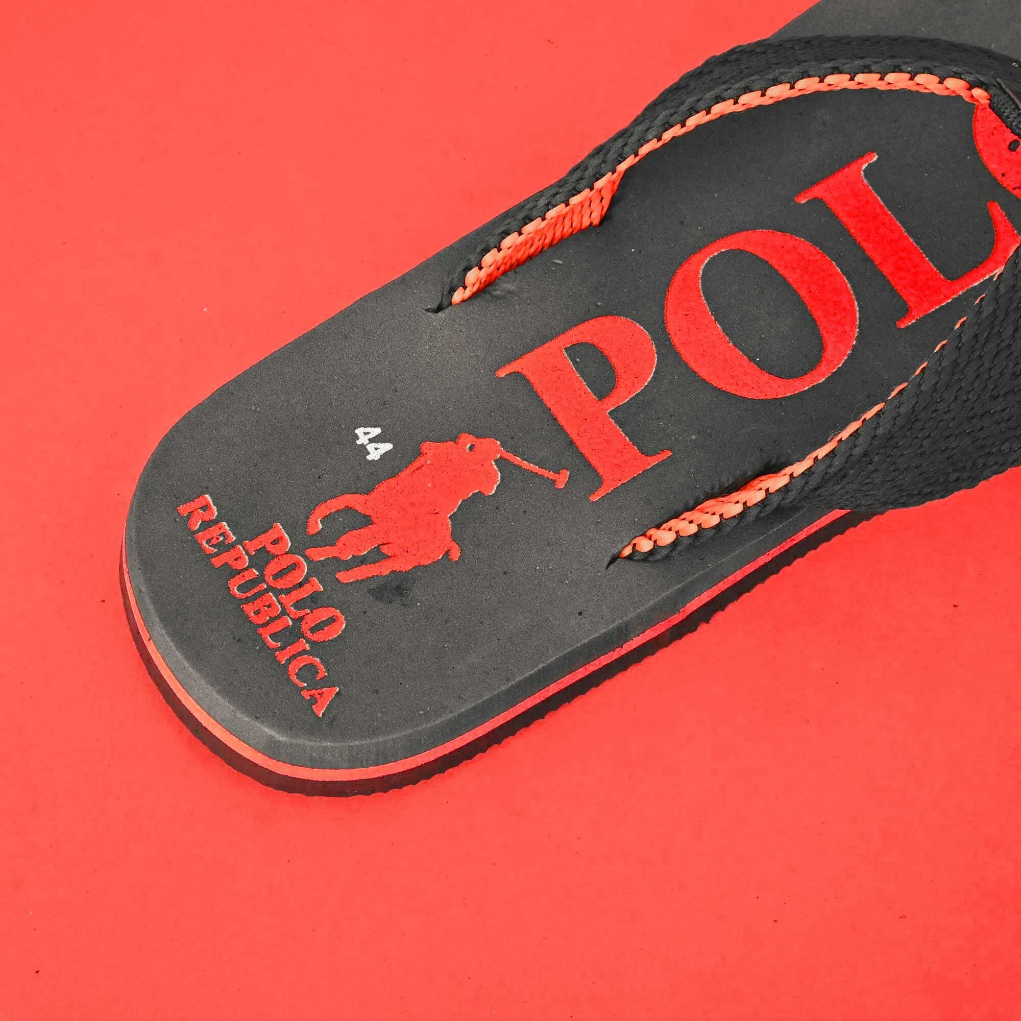 Polo Republica Men's Polo Pony Ultra-Light Soft Flip Flops Slippers