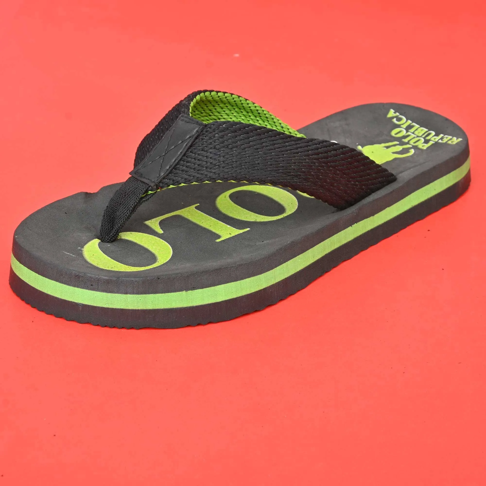 Polo Republica Men's Polo Pony Ultra-Light Soft Flip Flops Slippers