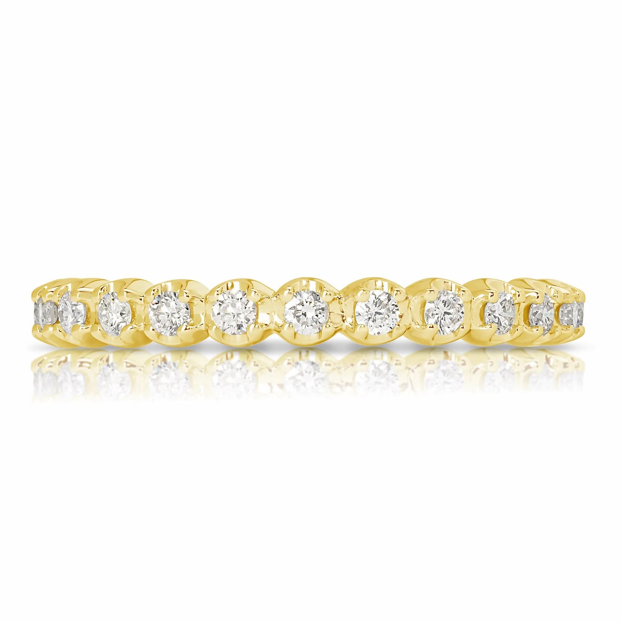 PREMIER 1/2 CT BUTTERCUP ETERNITY BAND