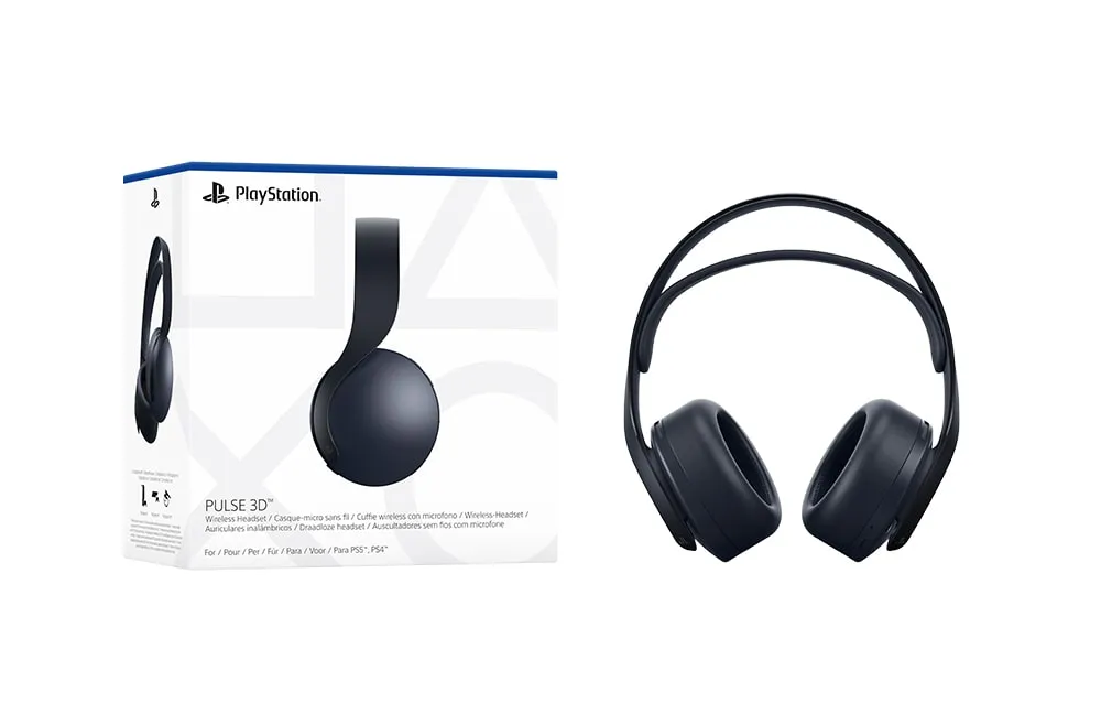 PULSE 3D™ wireless headset – Midnight Black