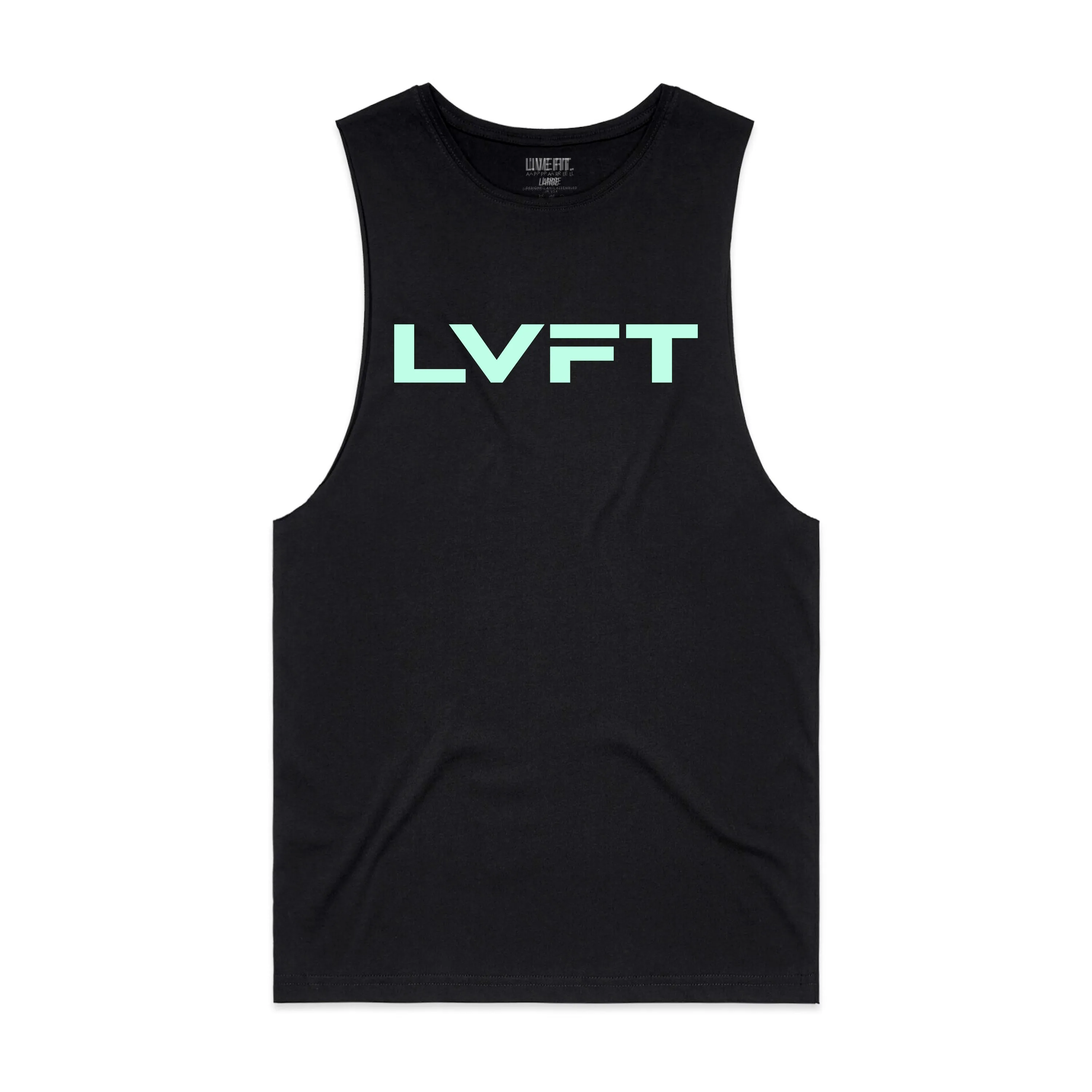 Raw Slate Tank - Black Mint