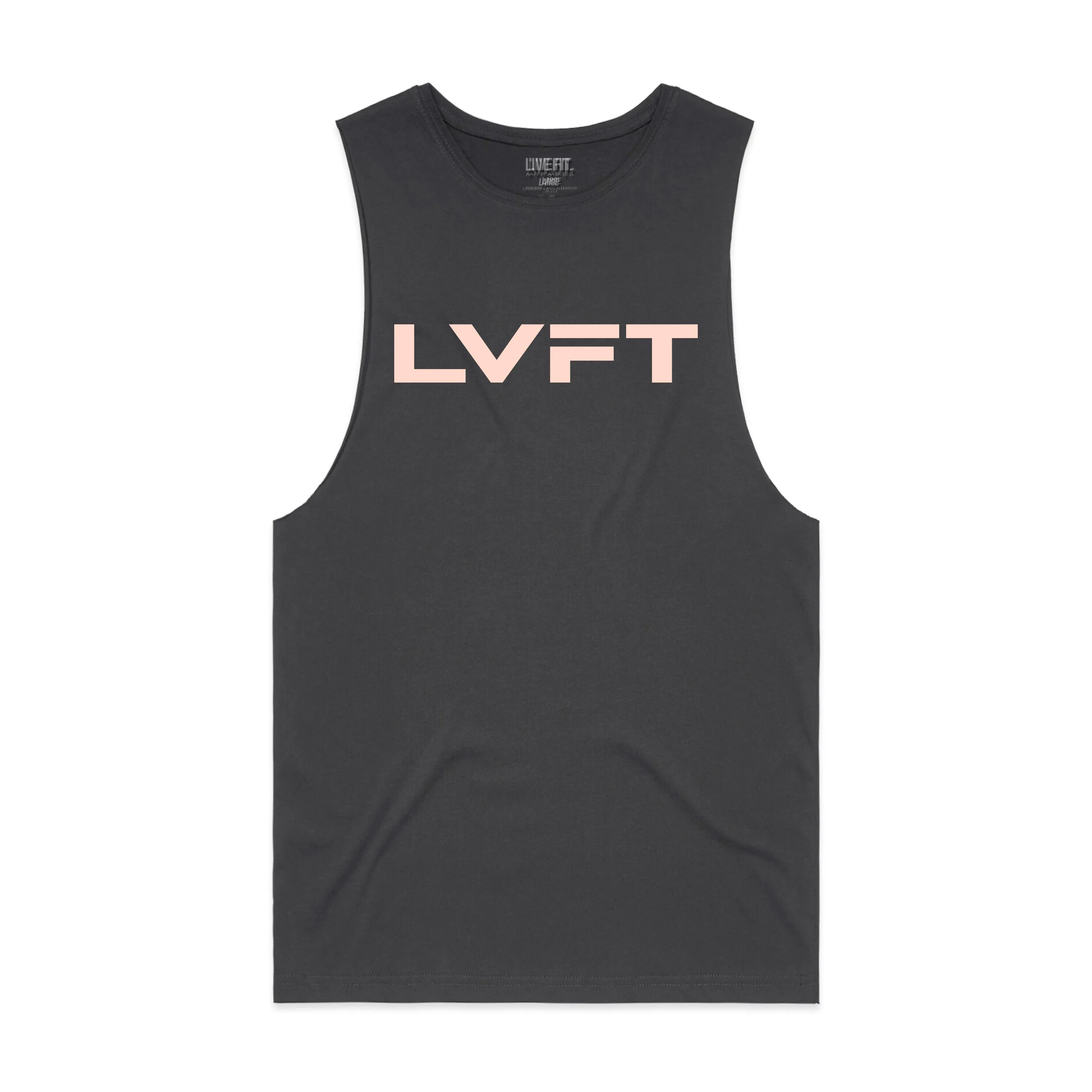 Raw Slate Tank - Charcoal