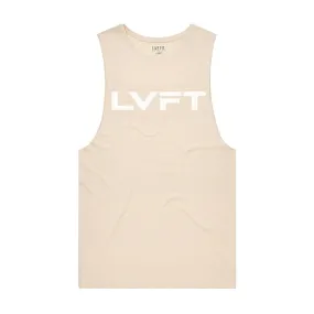 Raw Slate Tank - Ecru / White