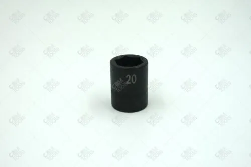 SK Hand Tools 34070 1/2 Dr. 20mm 6pt Standard Metric Impact Socket