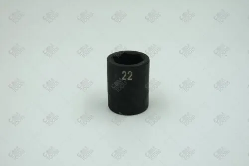 SK Hand Tools 34072 1/2 Dr. 22mm 6pt Standard Metric Impact Socket