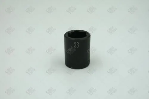 SK Hand Tools 34073 1/2 Dr. 23mm 6pt Standard Metric Impact Socket