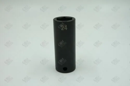 SK Hand Tools 34274 1/2 Dr. 24mm 6pt Deep Metric Impact Socket