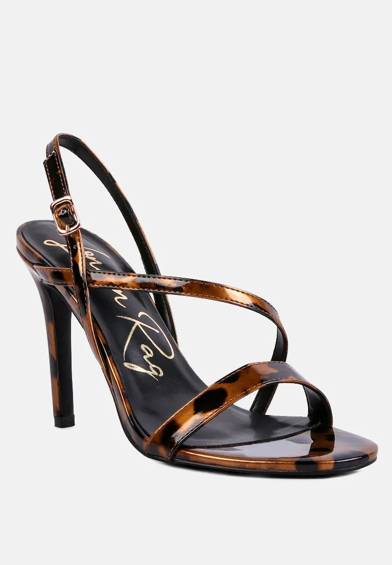 Skyfall Ankle Strap High Heel Sandals By Ruw