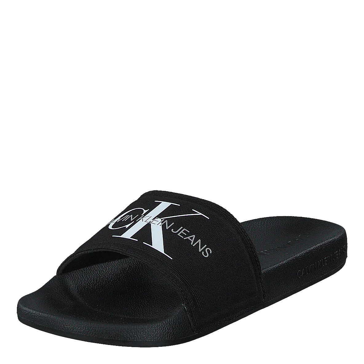 Slide Monogram Co Black