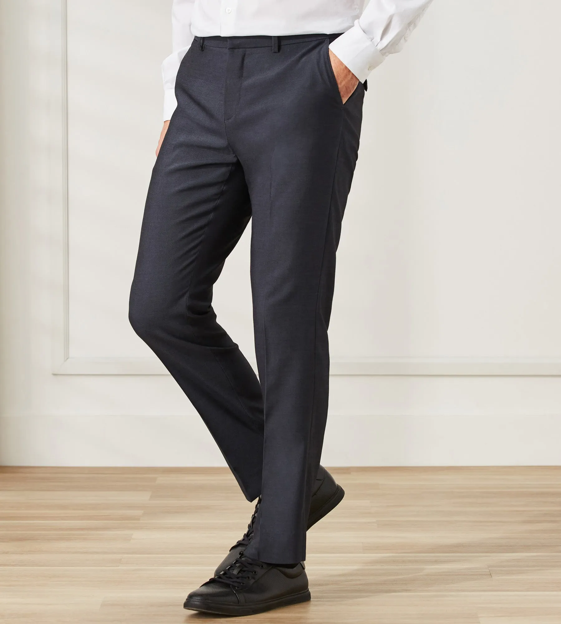 Slim Fit Stretch Neat Dress Pants