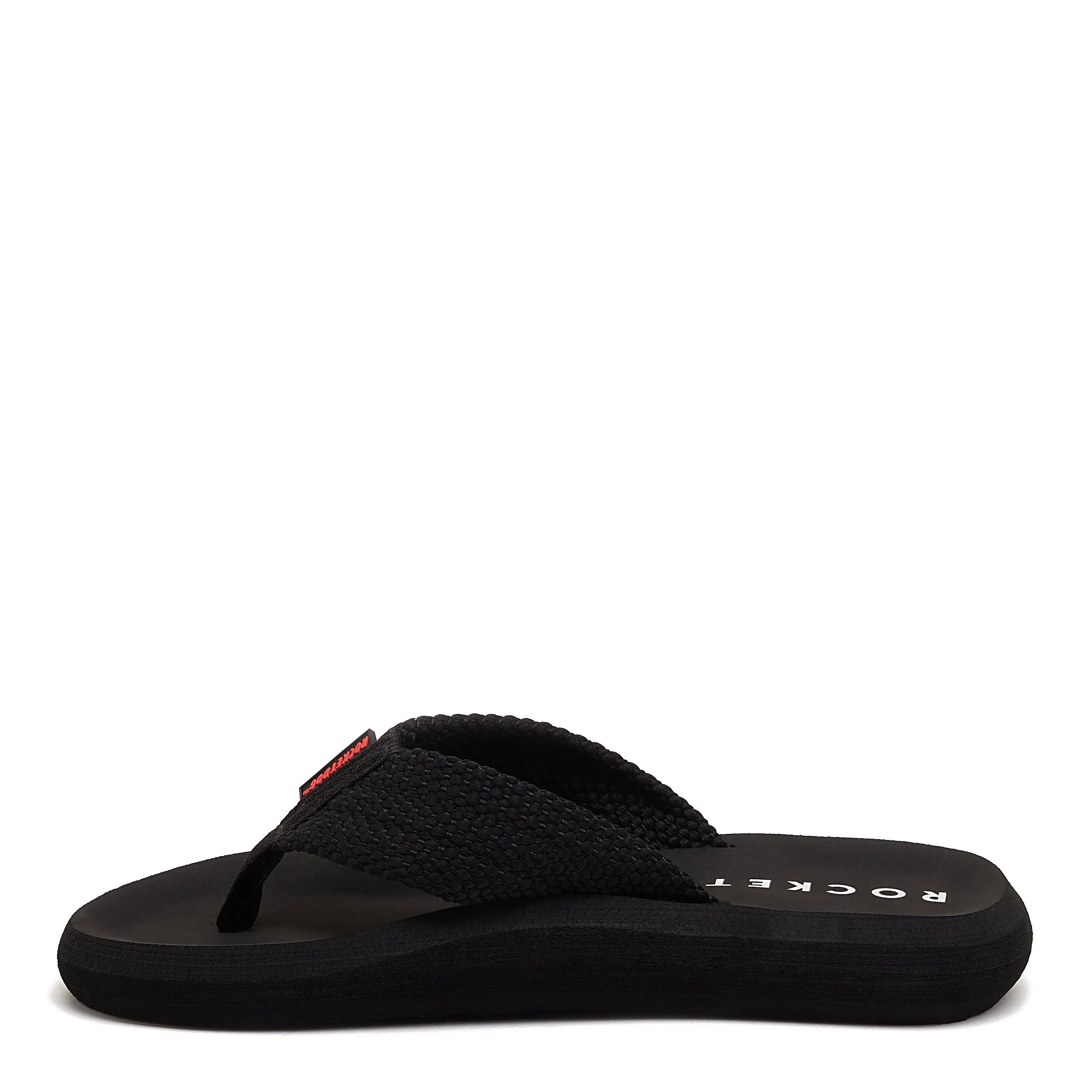 Sunset Black Webbing Flip Flop