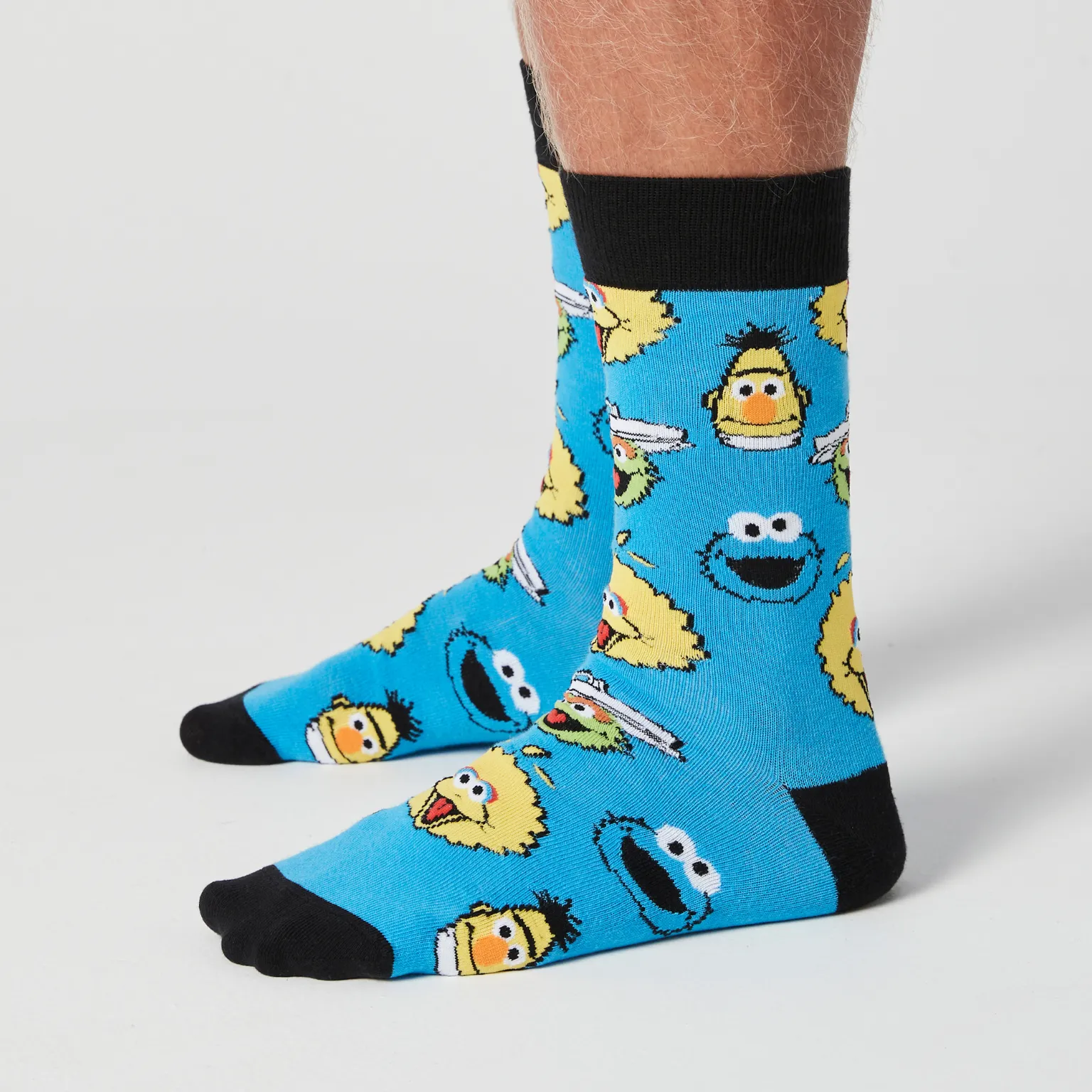 SWAG SESAME STREET SOCKS - CHARACTER HEADS