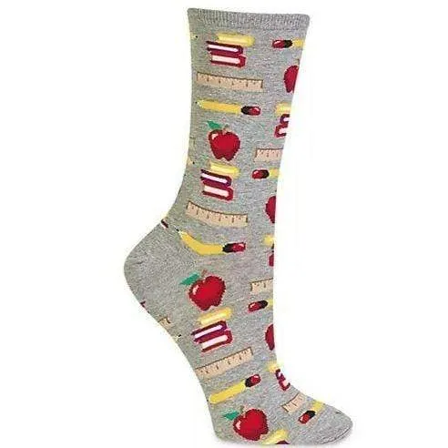 Teacher's Pet Socks Women's Crew Sock