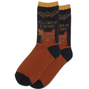 The Great Catsby Women's Crew Socks