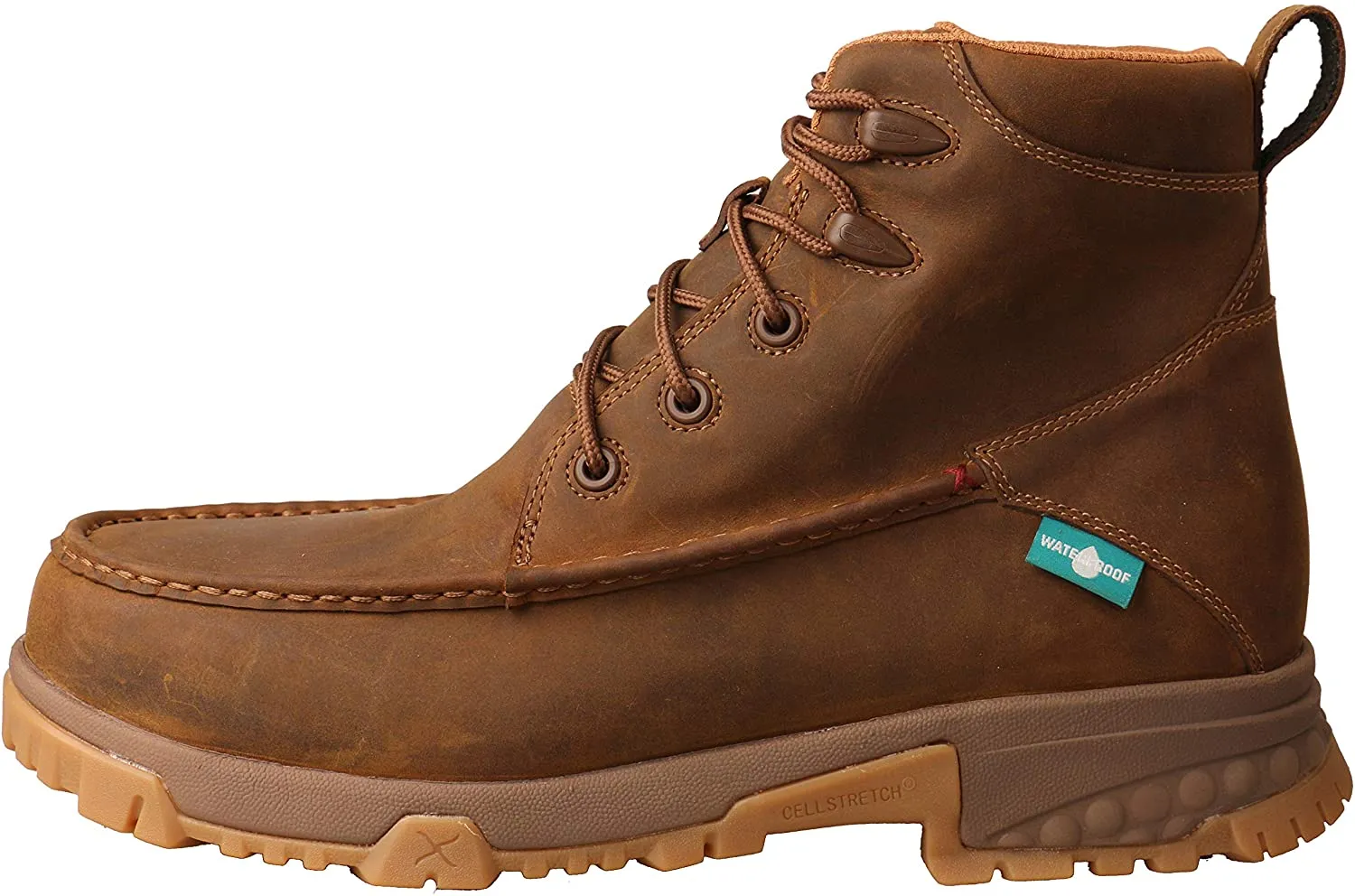 Twisted X Men's 6" Work Boot with CellStretch comfort technology