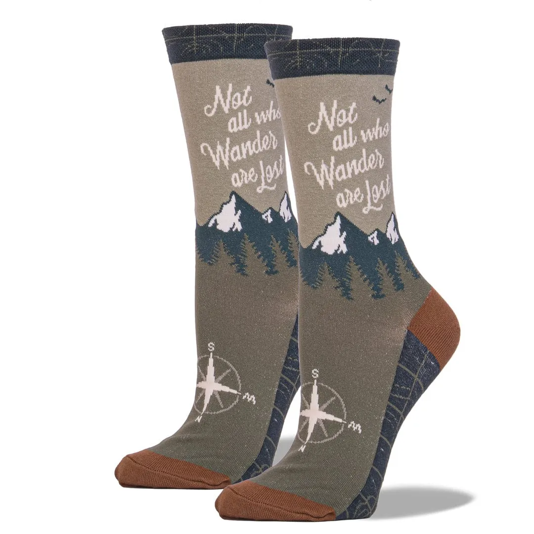 Wanderer Women's Crew Sock