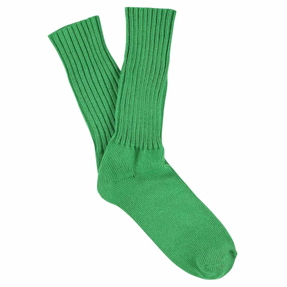 Women Crew Socks - Bright Green