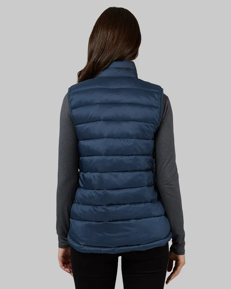 WOMEN'S LIGHTWEIGHT POLY-FILL PACKABLE VEST