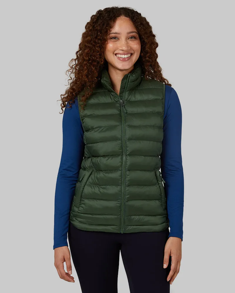 WOMEN'S LIGHTWEIGHT POLY-FILL PACKABLE VEST