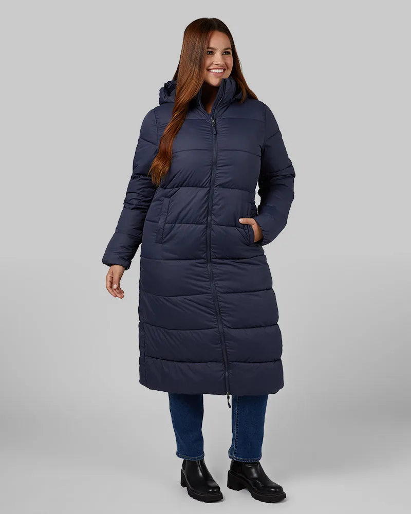 WOMEN'S SHIELD TECH MAXI POLY-FILL COAT