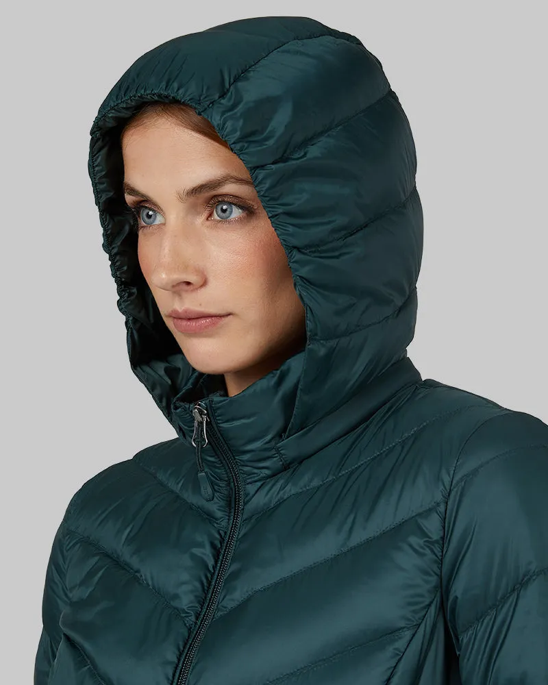 WOMEN'S ULTRA-LIGHT DOWN PACKABLE 3/4 JACKET