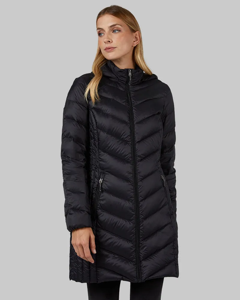 WOMEN'S ULTRA-LIGHT DOWN PACKABLE 3/4 JACKET