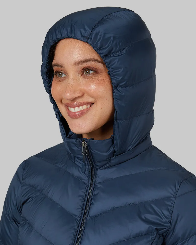 WOMEN'S ULTRA-LIGHT DOWN PACKABLE 3/4 JACKET