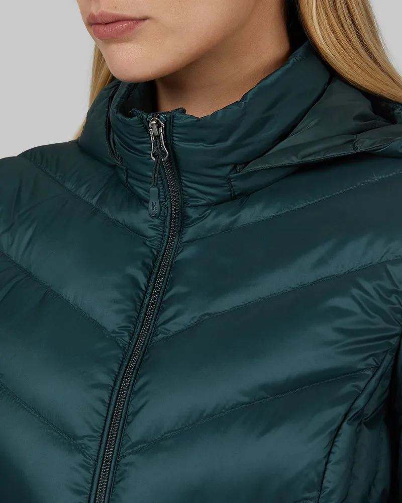 WOMEN'S ULTRA-LIGHT DOWN PACKABLE 3/4 JACKET