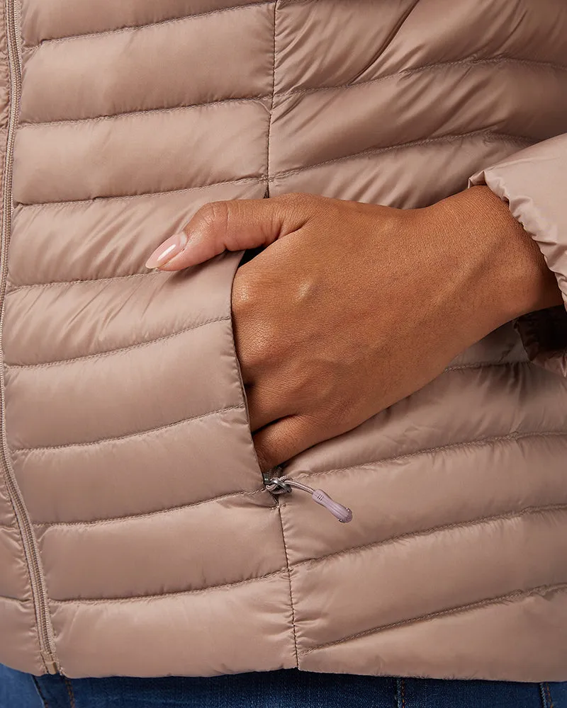 WOMEN'S ULTRA-LIGHT DOWN PACKABLE JACKET